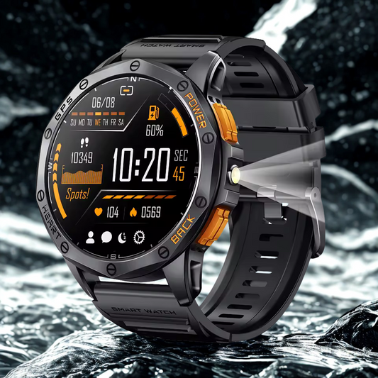 WatchMe® – Smartwatch z GPS, latarką i funkcją rozmów | Polski język | AMOLED